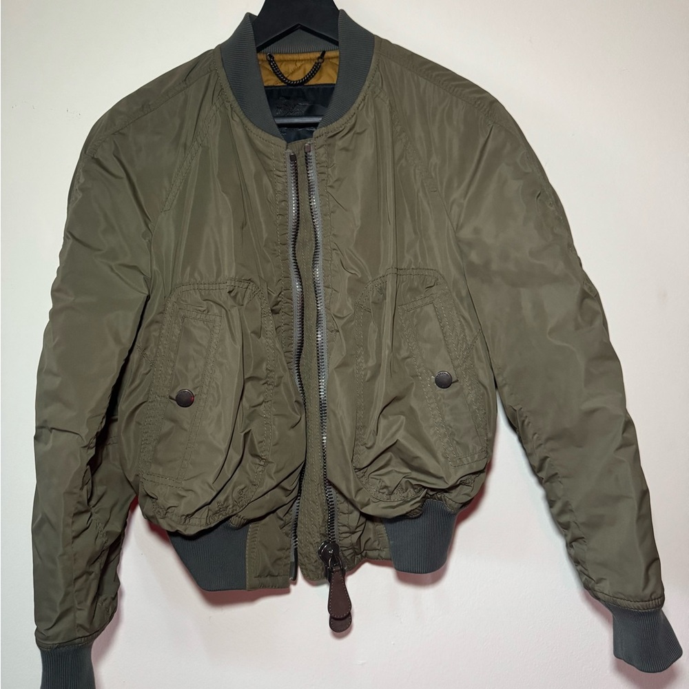 Burberry Khaki Bomber Jacket